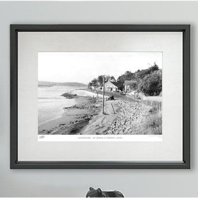 Sandside, St Johns Cross C1955 - Single Picture Frame Print