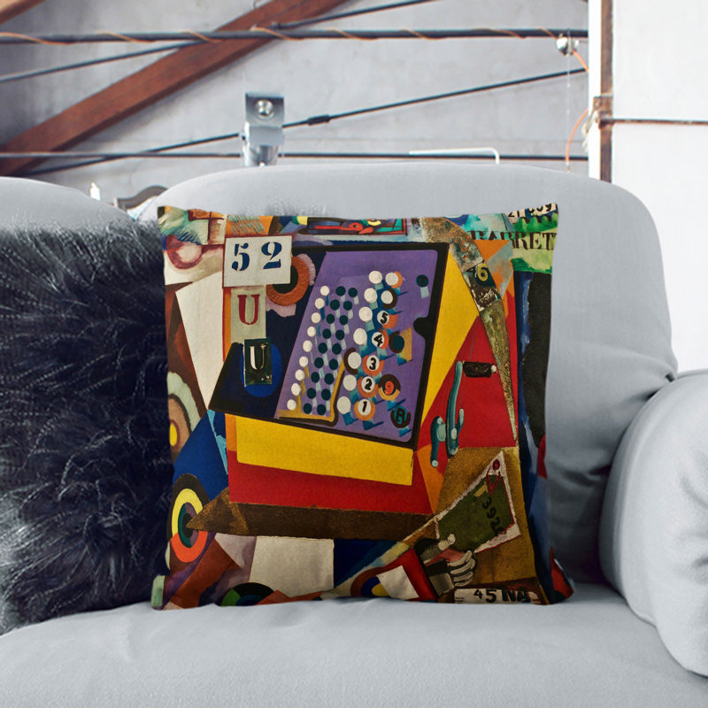 Composition Vol.3 Square Throw Cushion, 55cm H x 55cm W x 20cm D