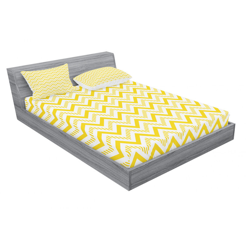 Microfiber Chevron Sheet Set
