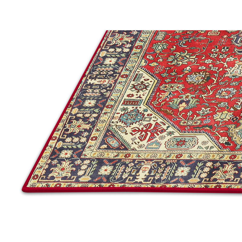 Tapis rouge à motif sud-ouest, Rectangle 5 pi x 7 pi