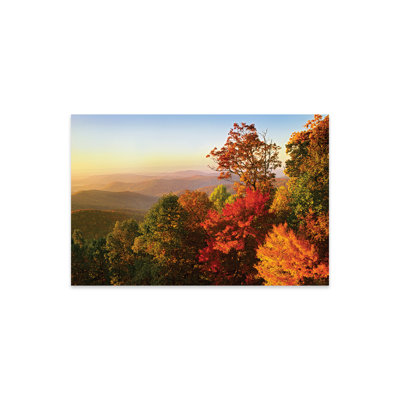 " Blue Ridge Mountains From Bluff Mountain Overlook, North Carolina " by Tim Fitzharris