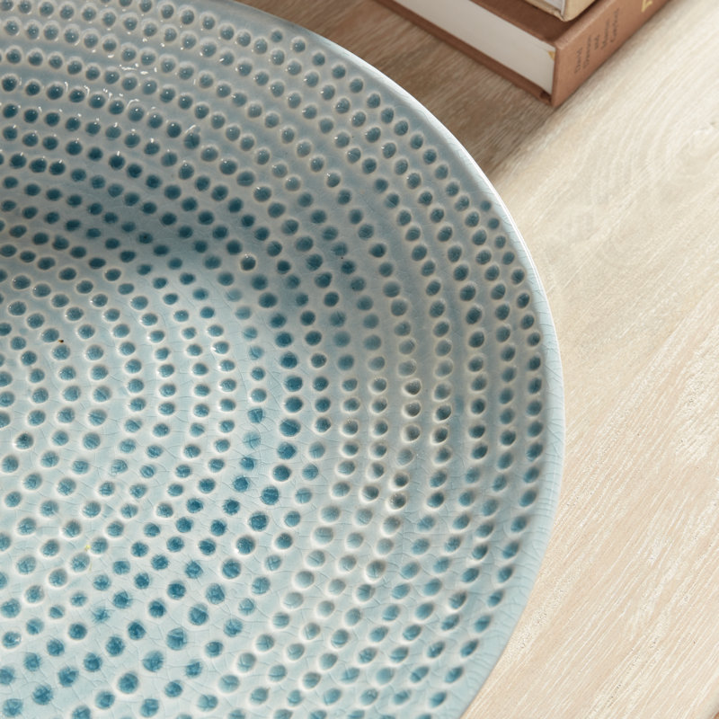Miro Handmade Clay Decorative Plate