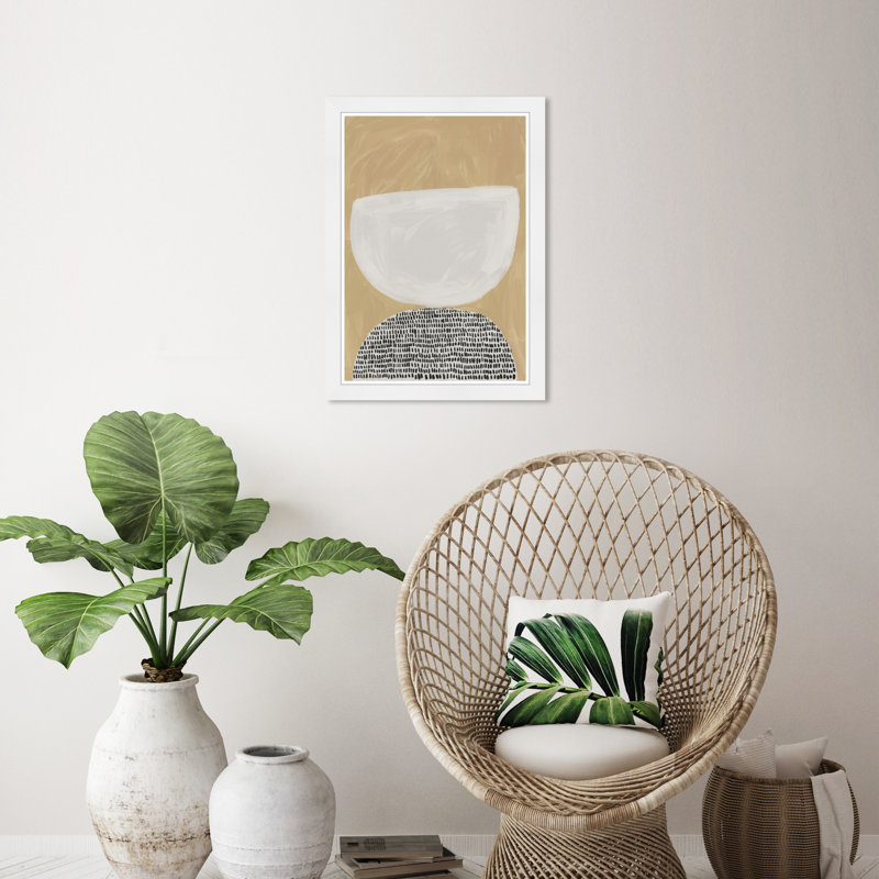 Collines en miroir, Cadre blanc