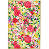 Chamomile Cluster Multi Machine Washable Rug