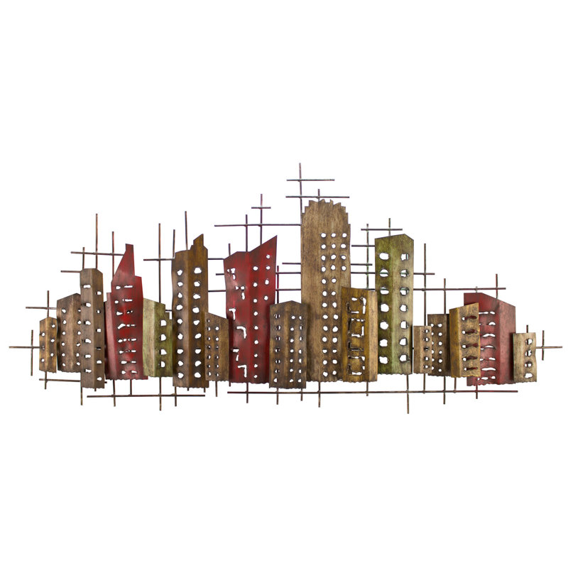 Handmade Metal Wall Decoration Architecture