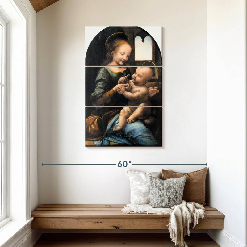 Adella Benois Madonna 1478, H 45 po x l 28 po
