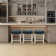 Rexalynn Upholstered Counter Stool with Solid Wood Frame