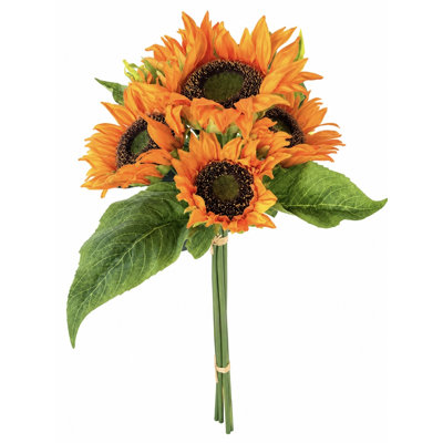13.5 " Fabric Sunflower Arrangement