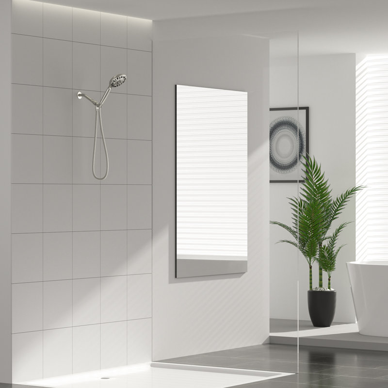 Pomme de douche 4,7 po, Nickel brossé