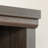 Wood Library Hutch With Adjustable Shelves, Brown