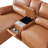 Carrabelle Leather Power Recliner Console,USB Port-123387908-121904170