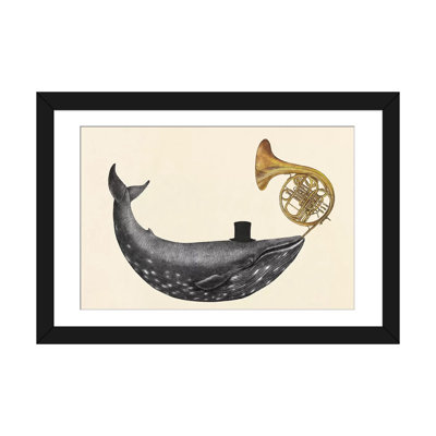 « baleinee song », impression sur toile