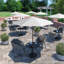 Parasol de marché 7 pi 6 po Kapree-965179518