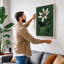 Passion Flower Study Botanical - Wrapped Canvas-1725763781-1725763777
