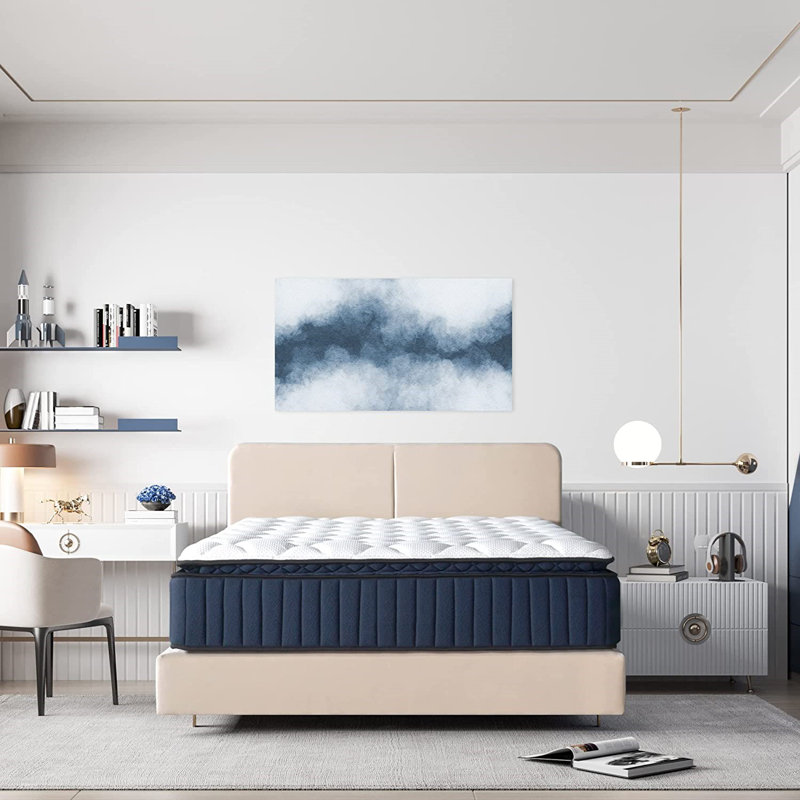 Matelas hybride de qualité supérieure Premium Premium, Très grand simple