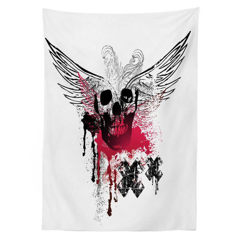 Skull Tablecloth, 70" x 52"