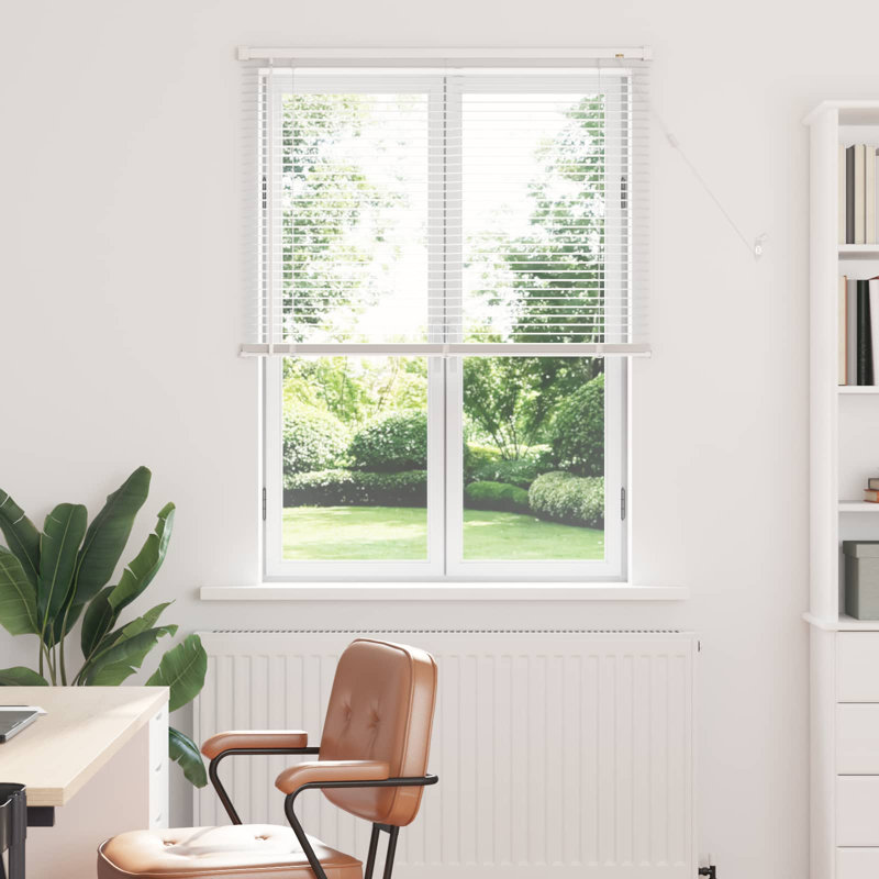 Venetian Blind, White, 100cm W x 150cm L