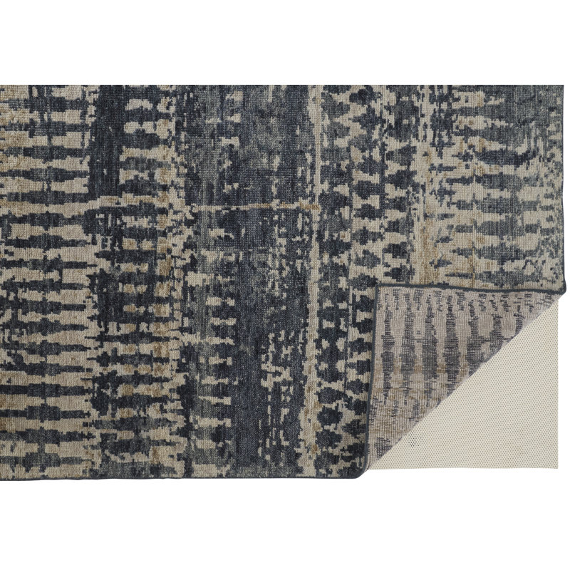 Palomar Wool Abstract Area Rug, Rectangle 2' x 3'
