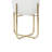 Nickson 2 Piece Metal Indoor Outdoor Planter with Removable Stand Set-1908020364
