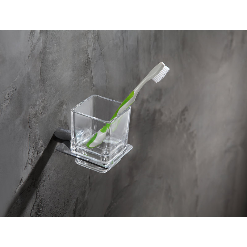 Ayelt Toothbrush Holder, Polished Chrome