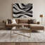 Art mural horizontal sur toile rayée horizontale-100455886