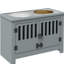 Bols surélevés gris pour chien avec espace - Option d'alimentation moderne pour les grands chiens