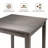4 - Person Modern Solid Wood Square Dining Table Set-958426646