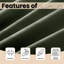 Microfiber Striped Duvet Cover Set with Pillowcases-169491085-169491083