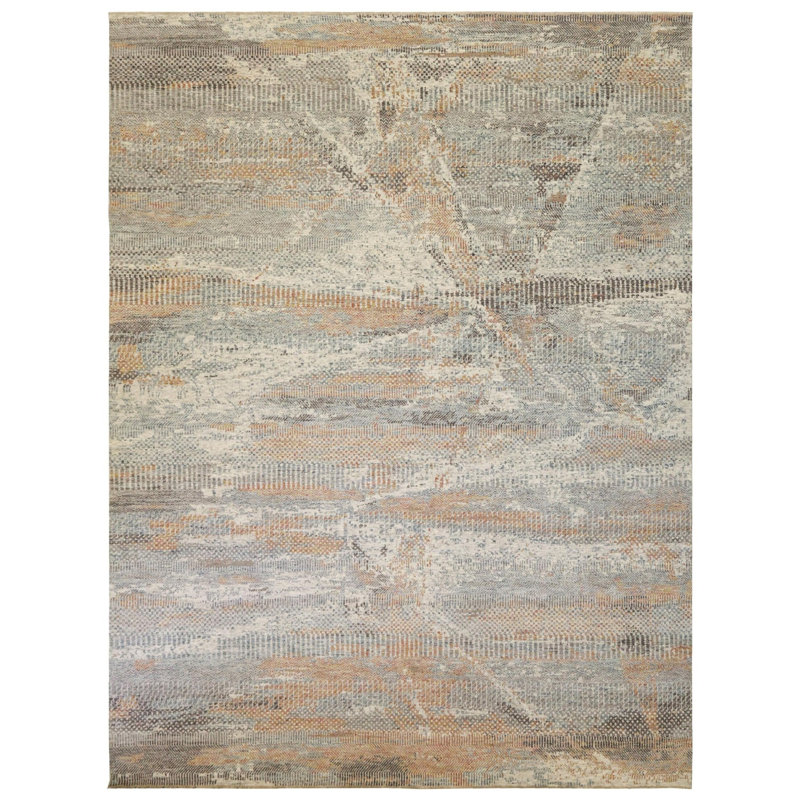 New Indian Galaxy Wool On Cotton 11Ft11inx15ft3in