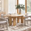 Sorento Rectangle Oak Dining Table-329668486