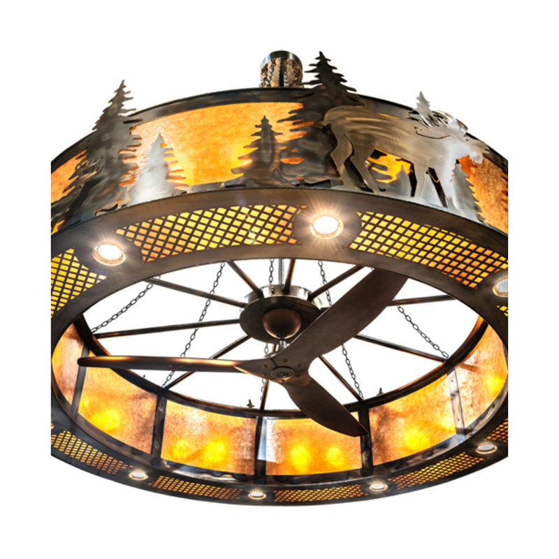 Roosevelt Downrod Ceiling Fan