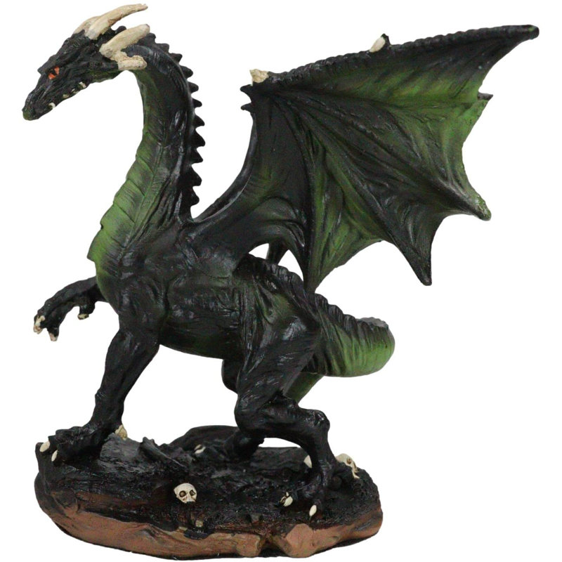 Figurine de dragon minuit céleste Decklyn Ebros