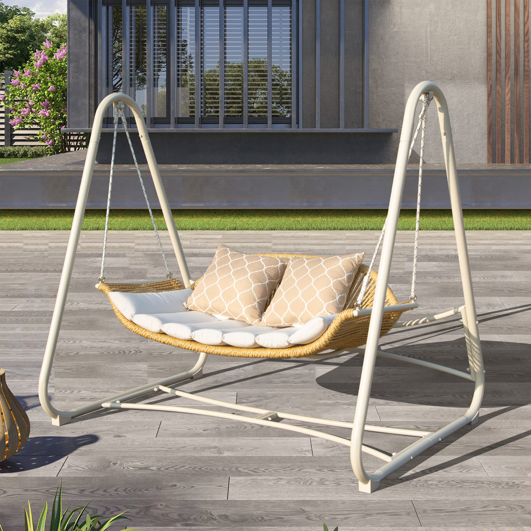 Arthi 2 Person Porch Swing Bay Isle Home™