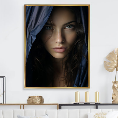 " Indigo Incantations Woman Elegance I "