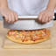 Lame de couteau à pizza avec couvercle