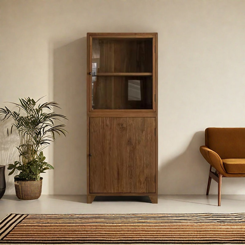 Bibliothèque utilitaire vintage de style japonais