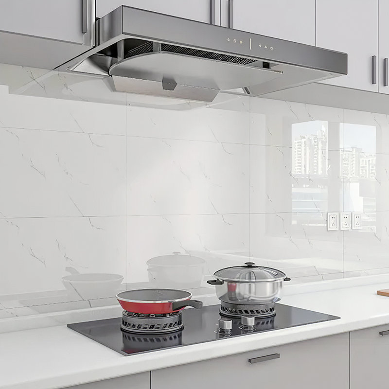 Deivids Peel and Stick Marble Wall Tile, White
