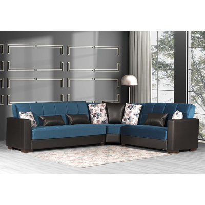 Canapé modulaire rembourré avec rangement PrimeNest NimbusFlow