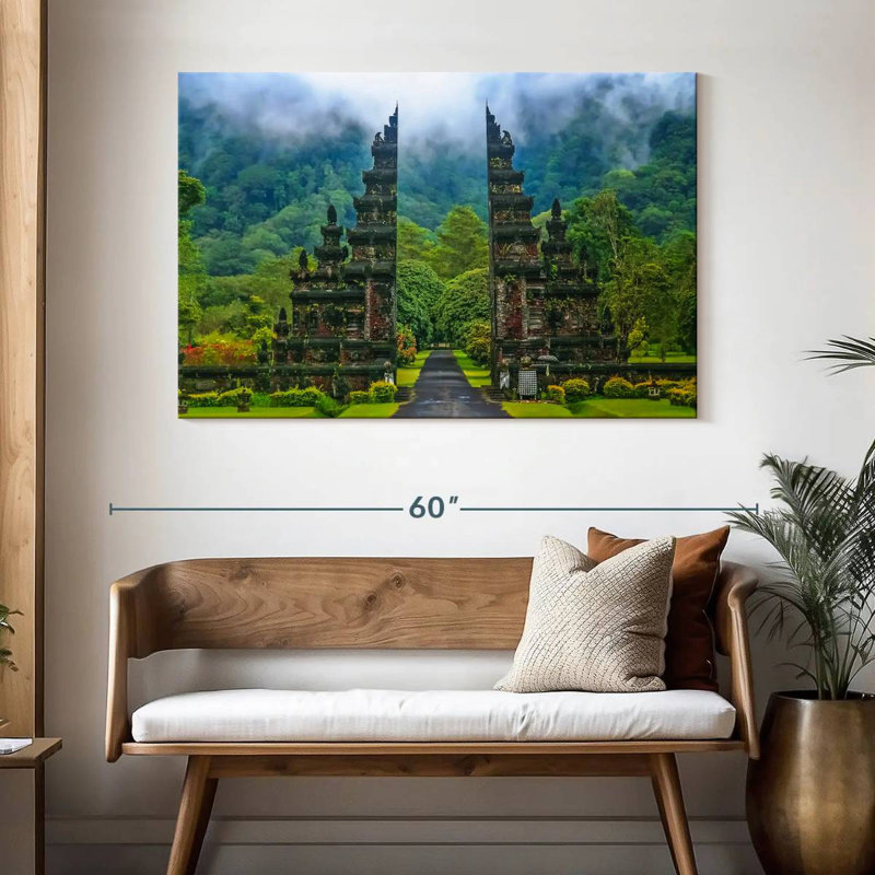 Adella Balinese Candi Bentar, H 32 po x l 48 po