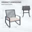 Ensemble de conversation bistro en métal pour 2 personnes-149390532