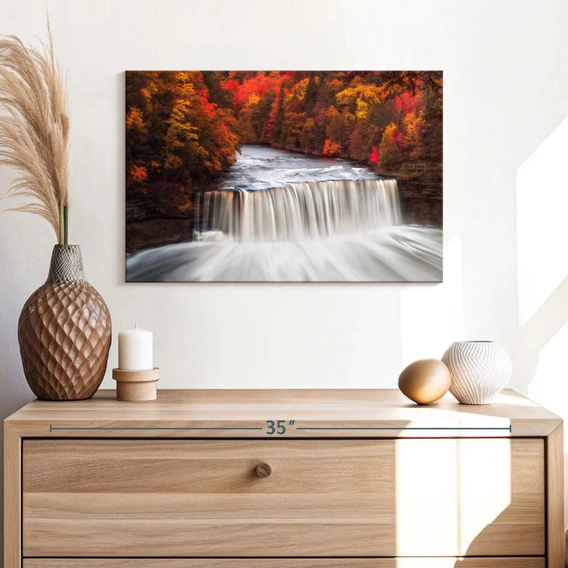 Alvord Tahquamenon Falls en automne, H 16 po x l 24 po
