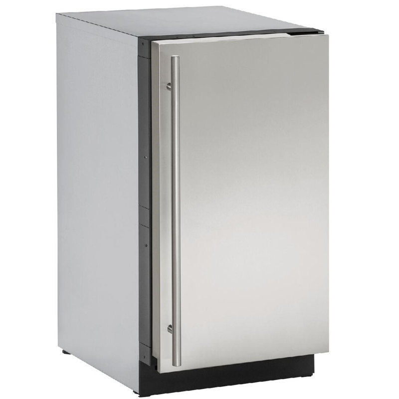 U-Line 18"W. 3000 Series 39 Lb. Daily Production Clear Ice Machine - Stainless Steel