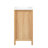 30 Inch Bathroom Vanity with Resin Sink Solid Wood Frame Adjustable Shelf and Natural Wood Grain