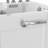 Empava 1 Person - Person Plastic Rectangle in White