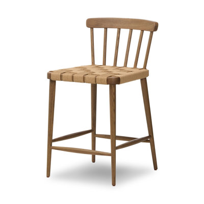 Kershaw Bar Stool with Solid Wood Frame