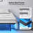 14 In. Floating Bed Frame With Usb Charging Station/Led Light-1321673589