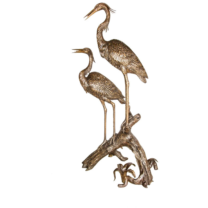 Bronze hérons