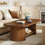 Pedestal Coffee Table with Storage