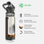 Asobu Canyon 50 oz. Bouteille d'eau isolée en acier inoxydable-91507795