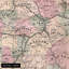 1864 Georgia Map, affiche sur papier-56391317